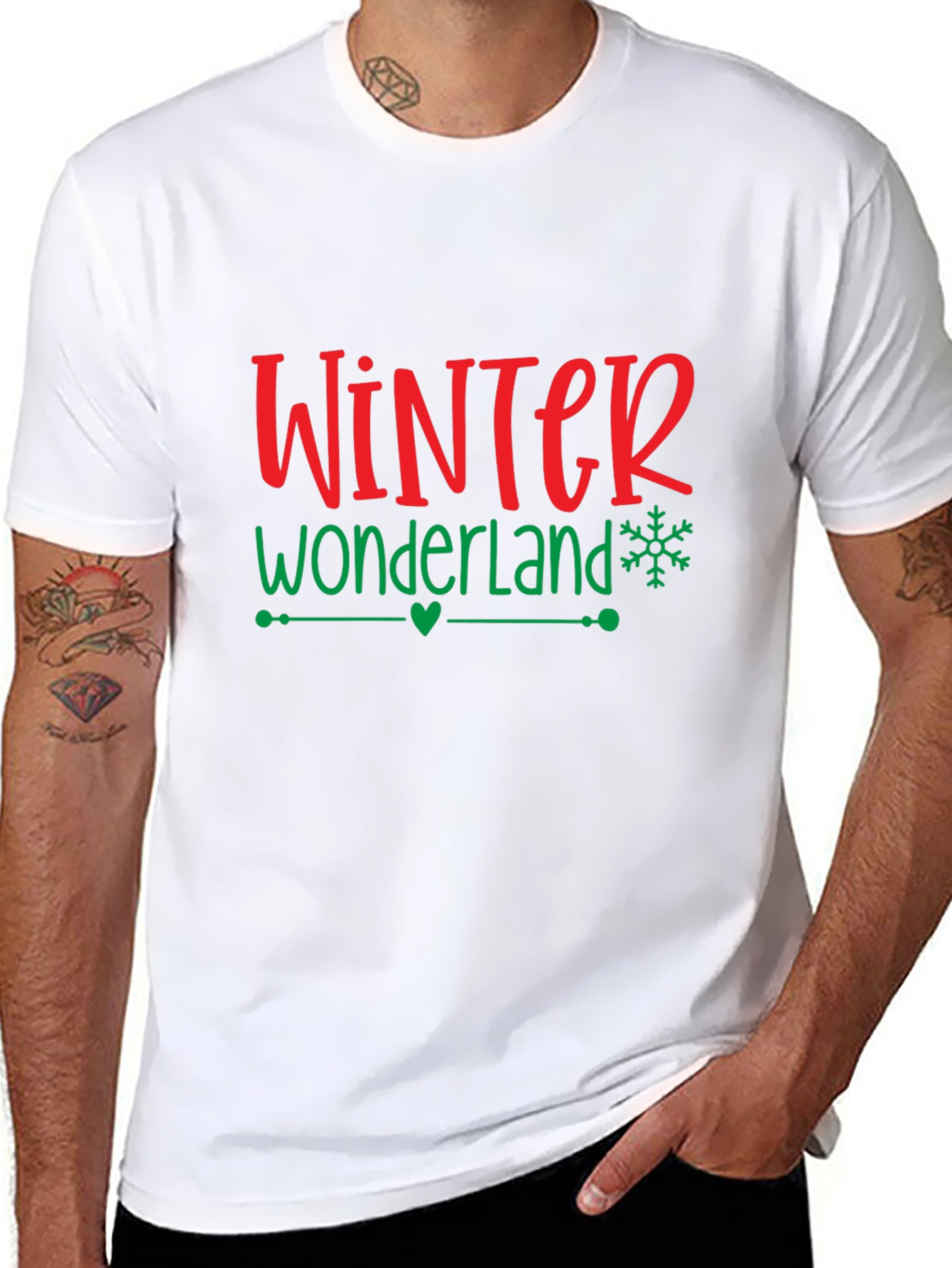 Winter Wonderland Graphic Tee - Holiday T-Shirt
