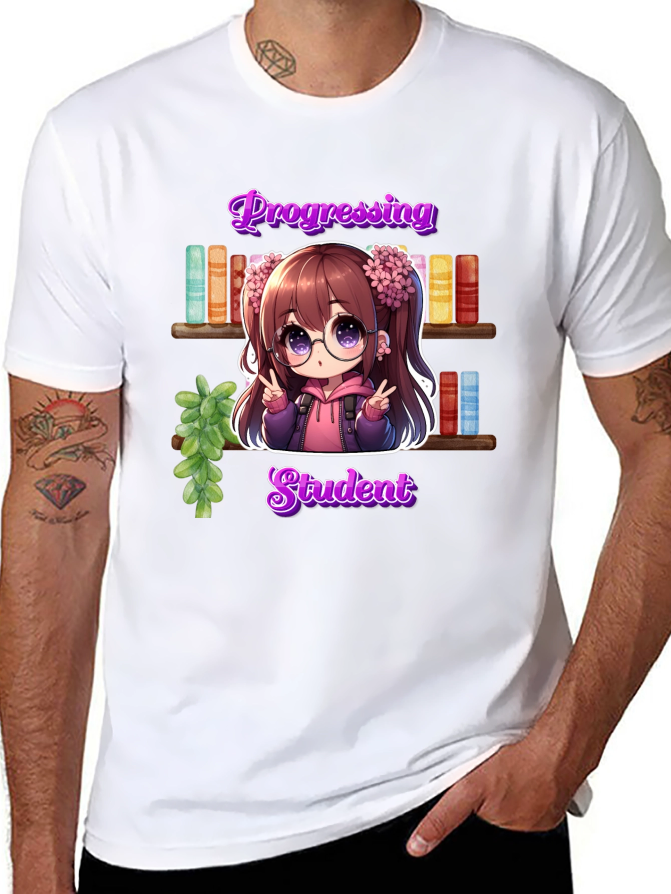 Progressing Student Anime T-Shirt
