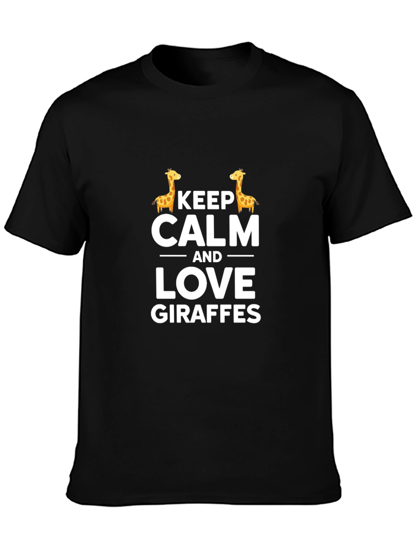 Keep Calm and Love Giraffes T-Shirt