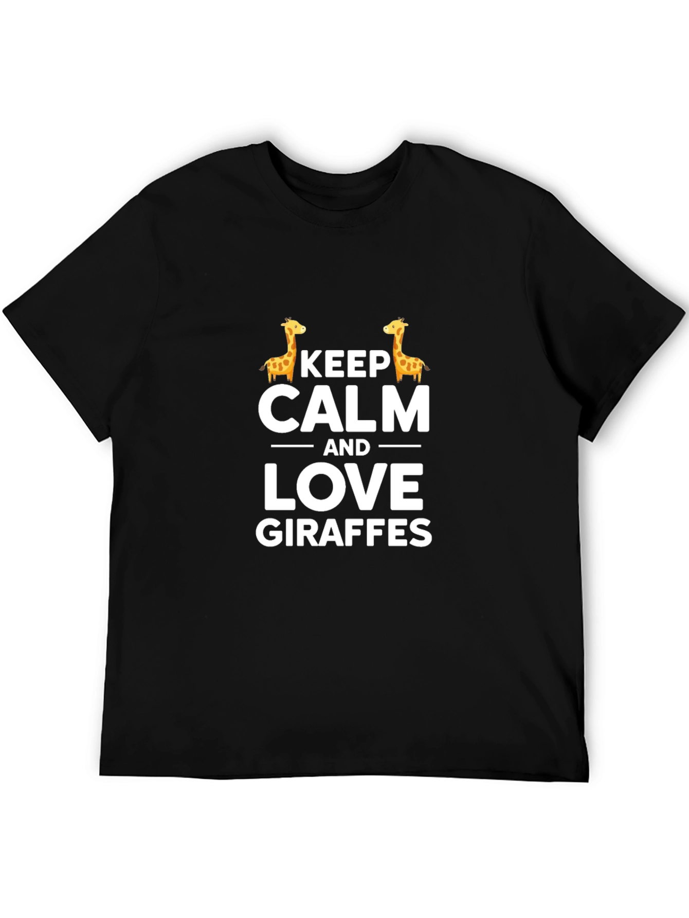Keep Calm and Love Giraffes T-Shirt