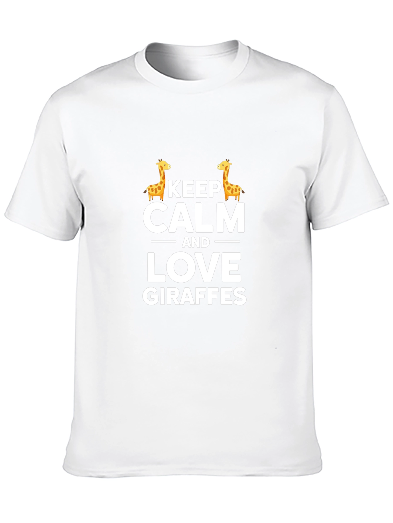 Keep Calm and Love Giraffes T-Shirt
