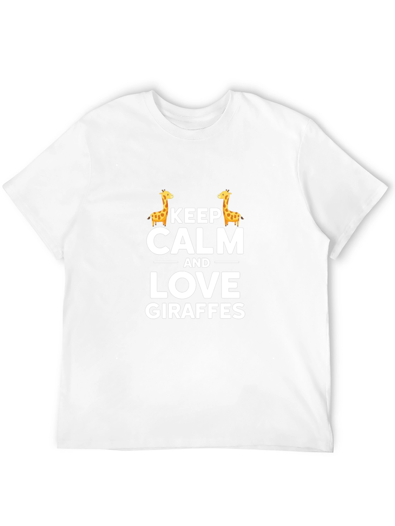 Keep Calm and Love Giraffes T-Shirt