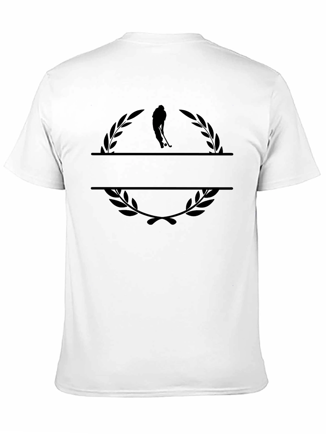 Golf Laurel Graphic Tee - Mens Black T-Shirt