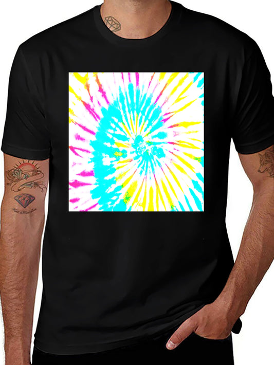 Retro Tie-Dye Graphic Tee
