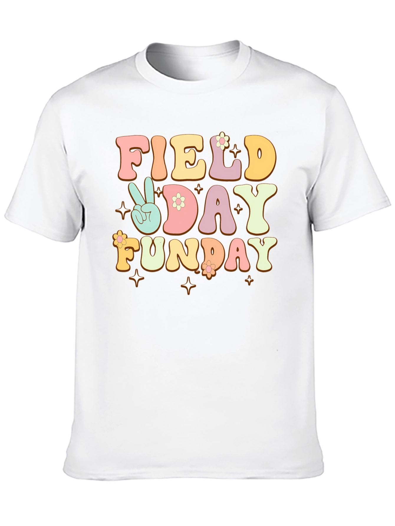 Field Day Funday Black Graphic Tee