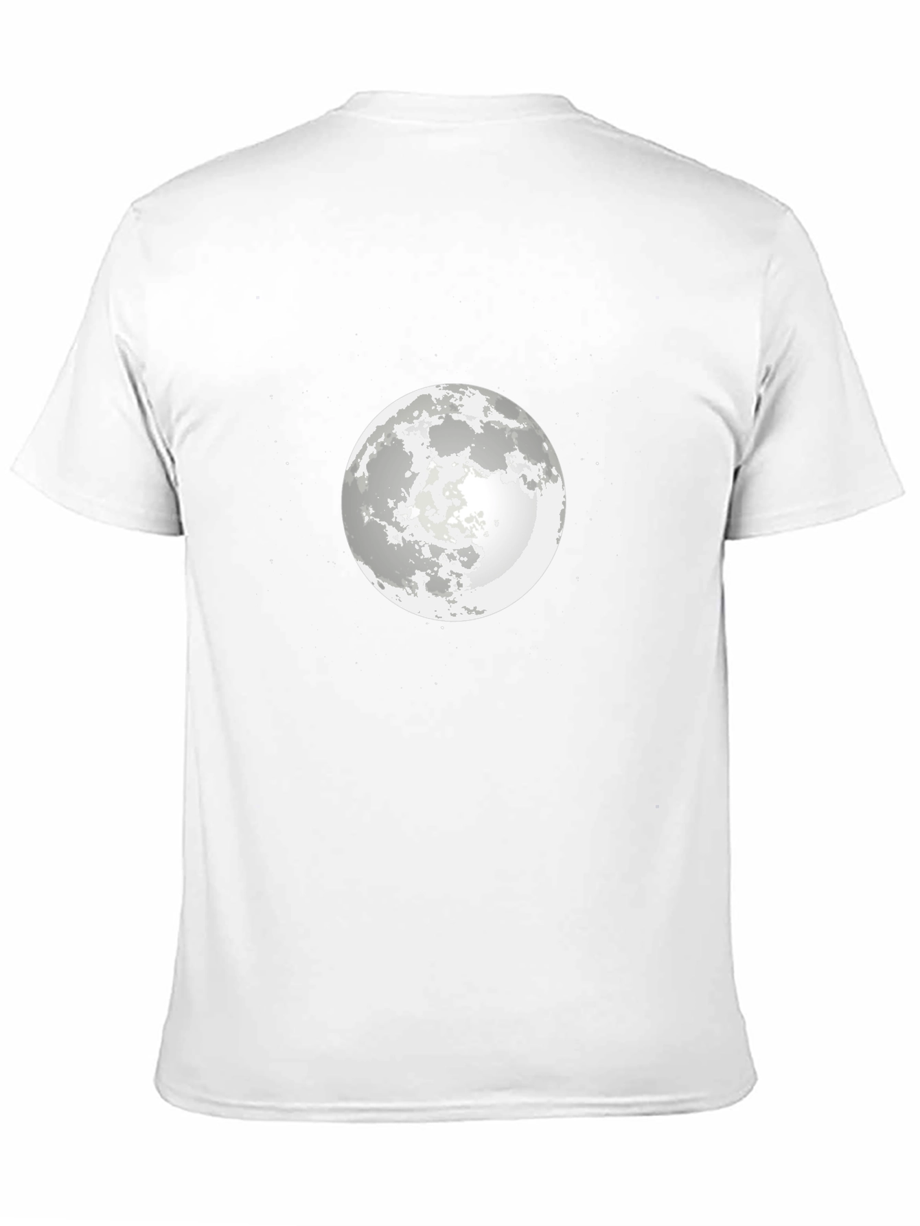 Lunar Tee - Moon Graphic Black T-Shirt