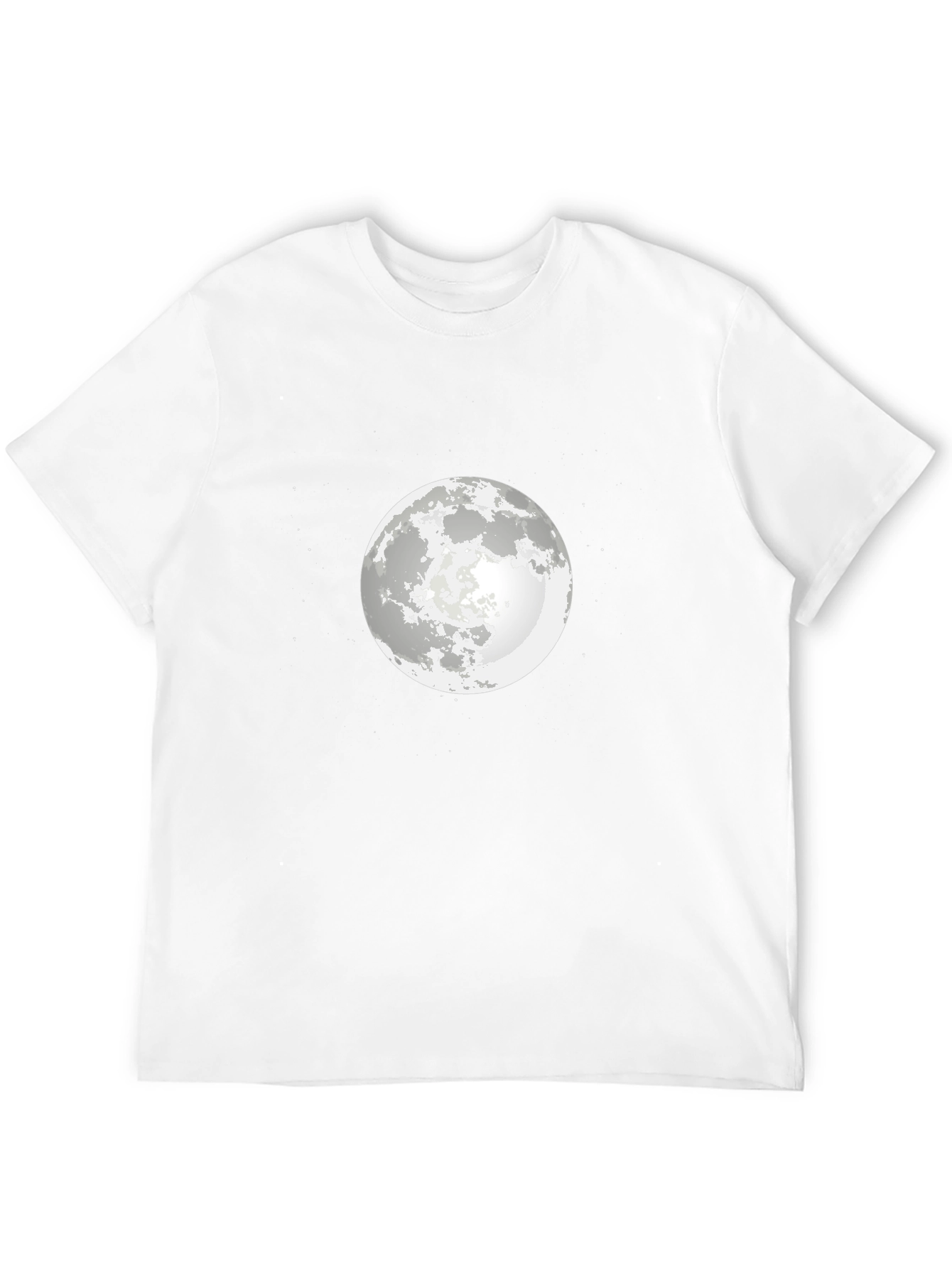 Lunar Tee - Moon Graphic Black T-Shirt