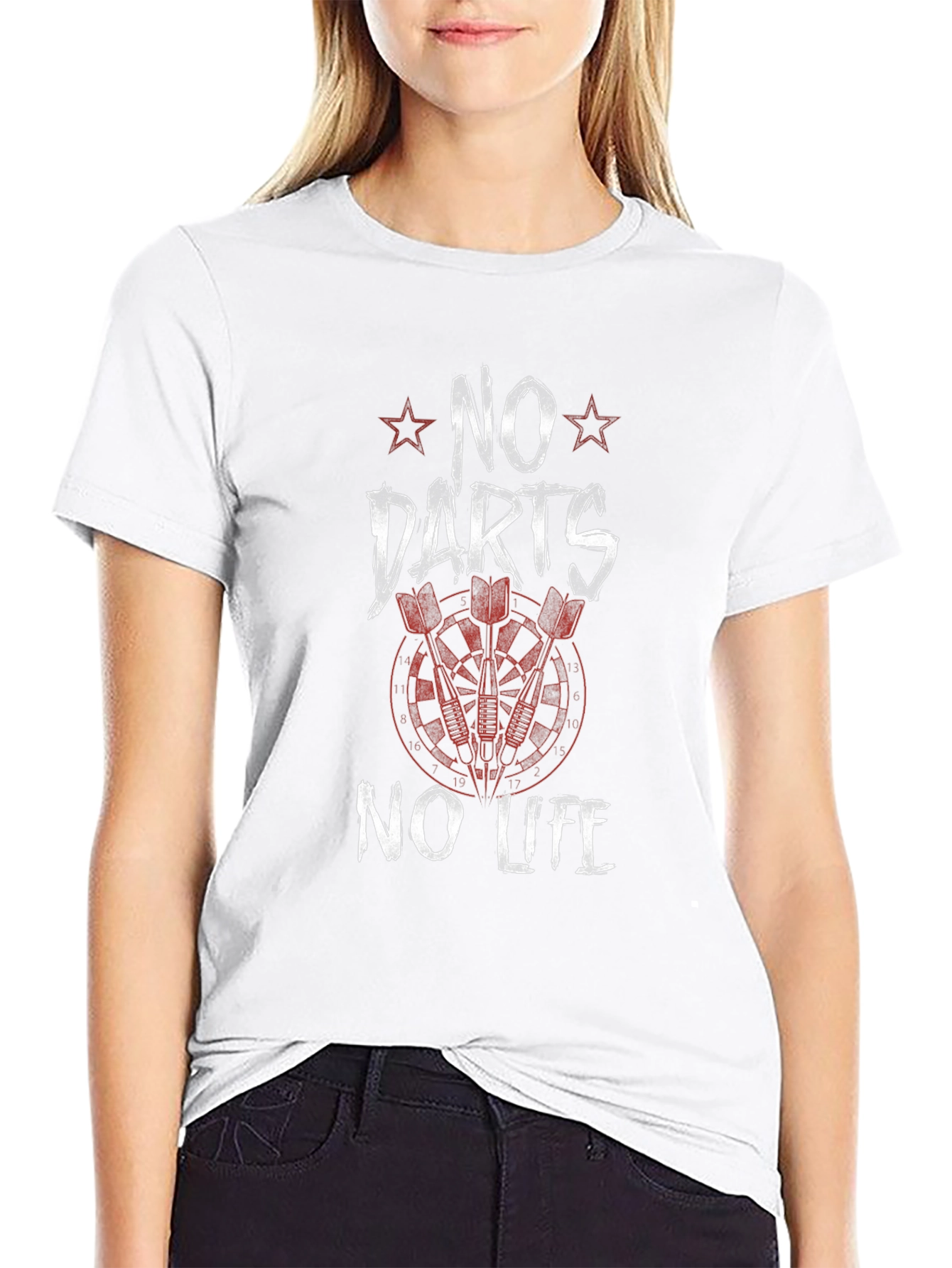 No Darts No Life Graphic T-Shirt