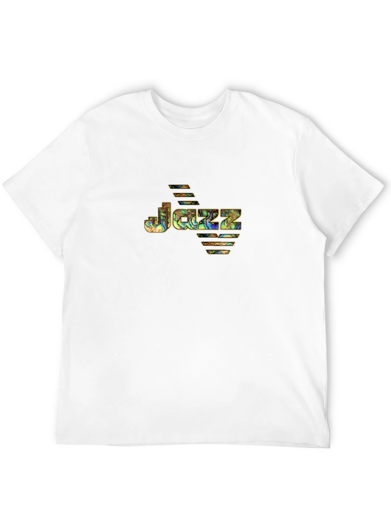 Jazz Music Graphic T-Shirt - Black
