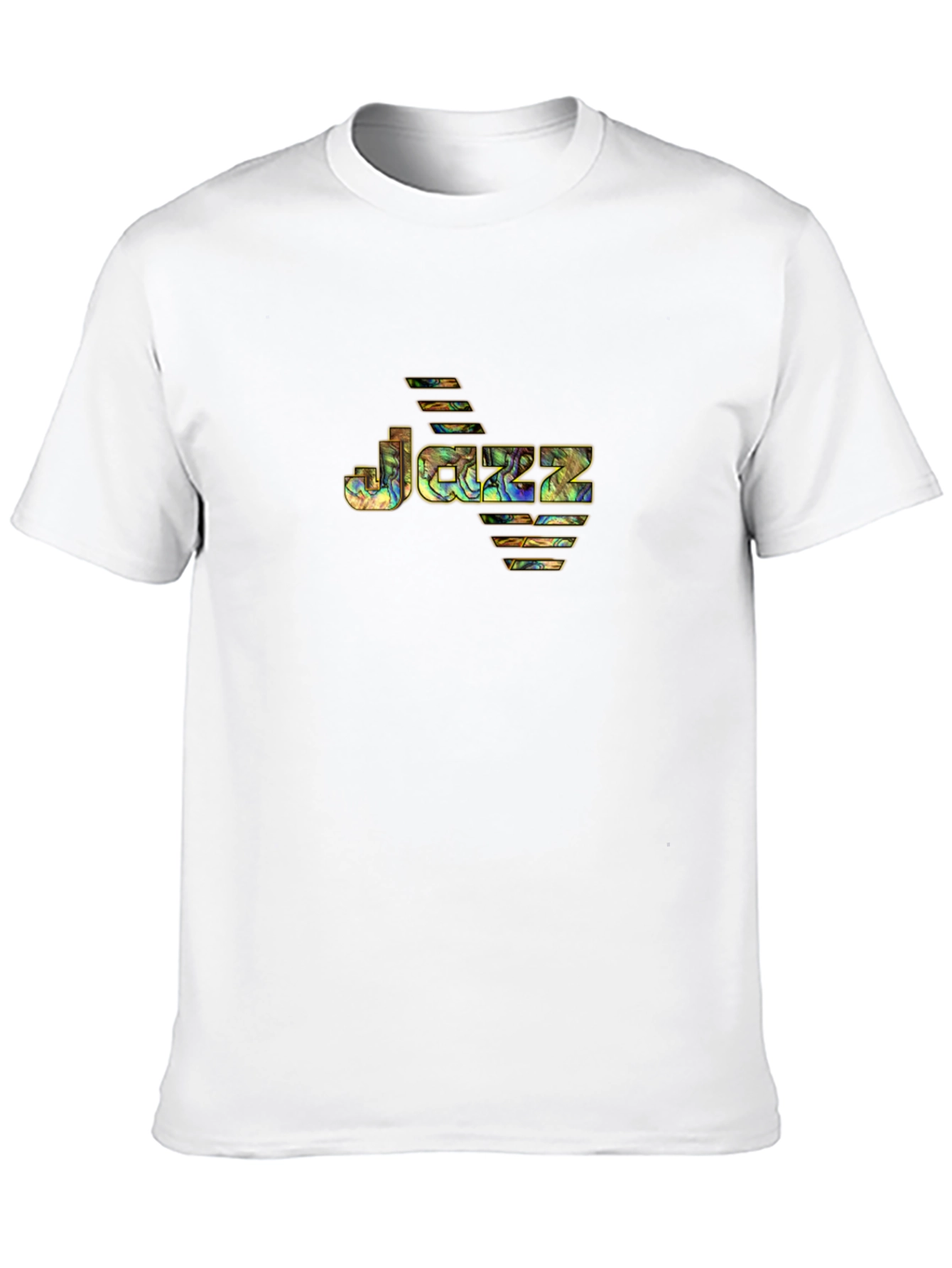 Jazz Music Graphic T-Shirt - Black