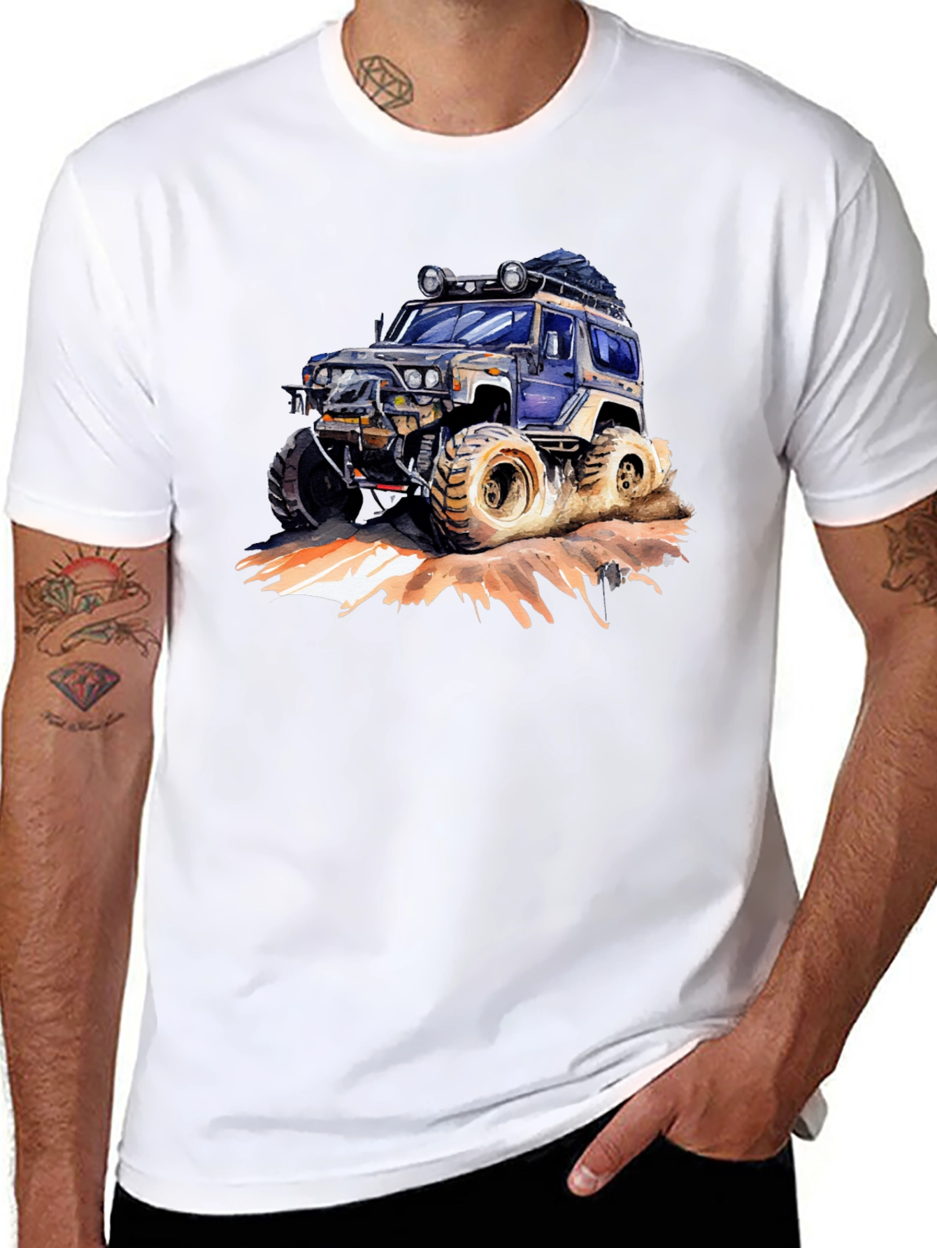 Off-Road Adventure T-Shirt - Mudding Fun