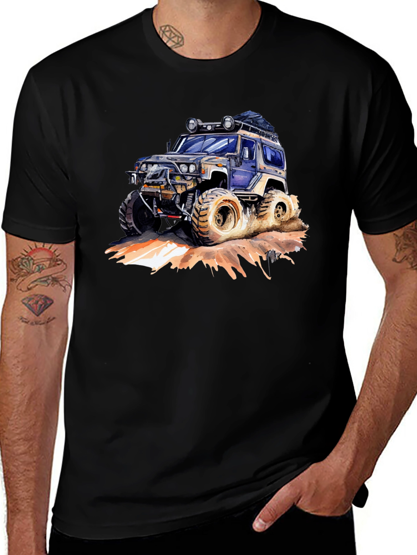 Off-Road Adventure T-Shirt - Mudding Fun