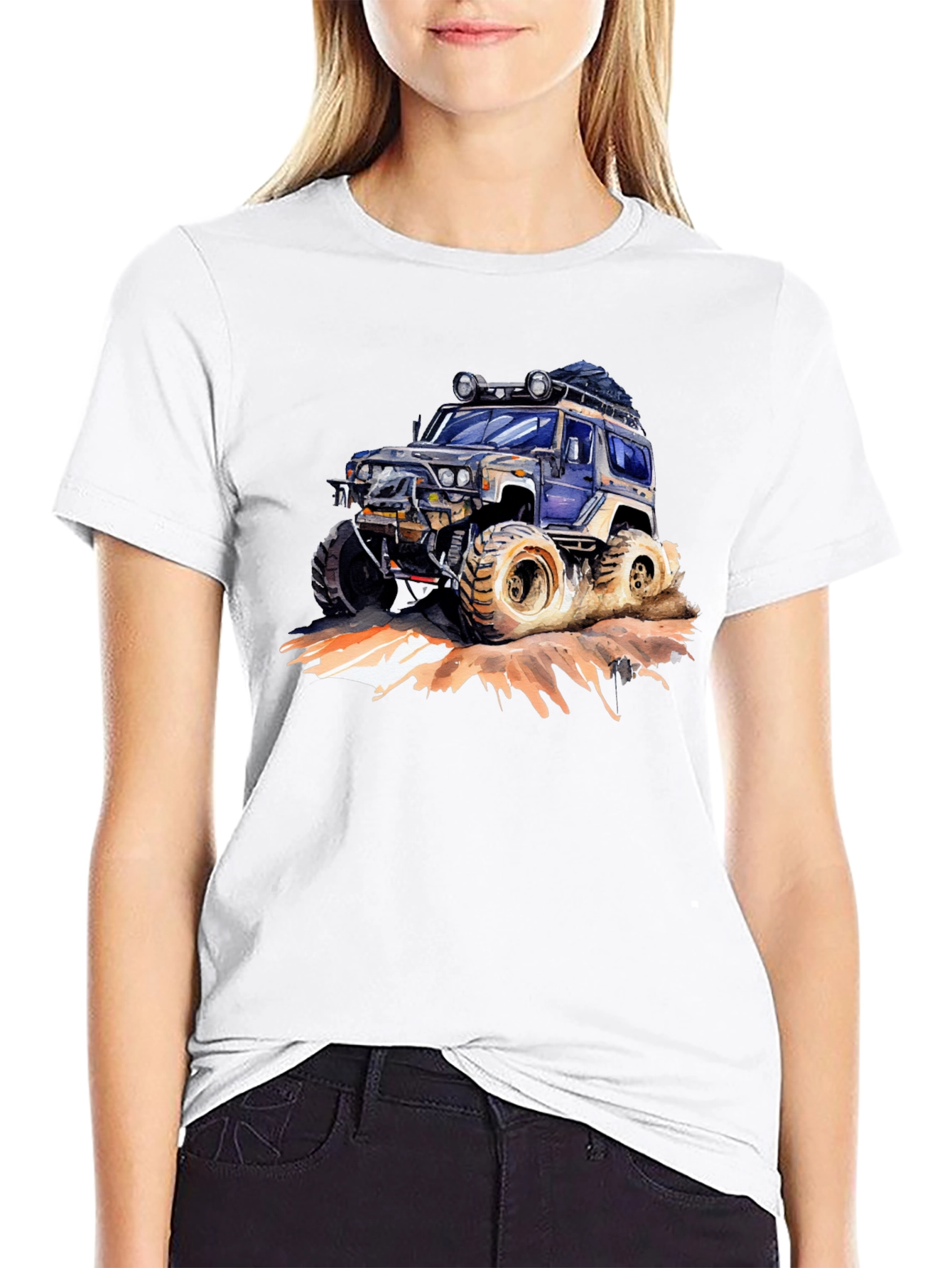 Off-Road Adventure T-Shirt - Mudding Fun