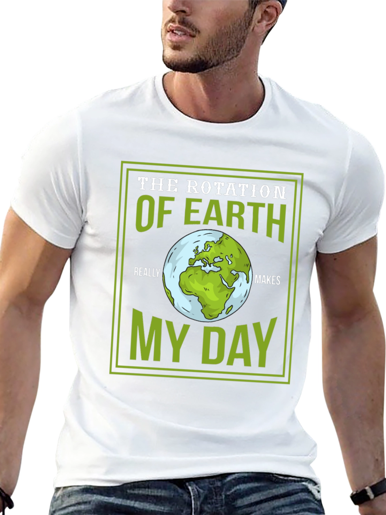 Earth Rotation T-Shirt - Funny Science Tee