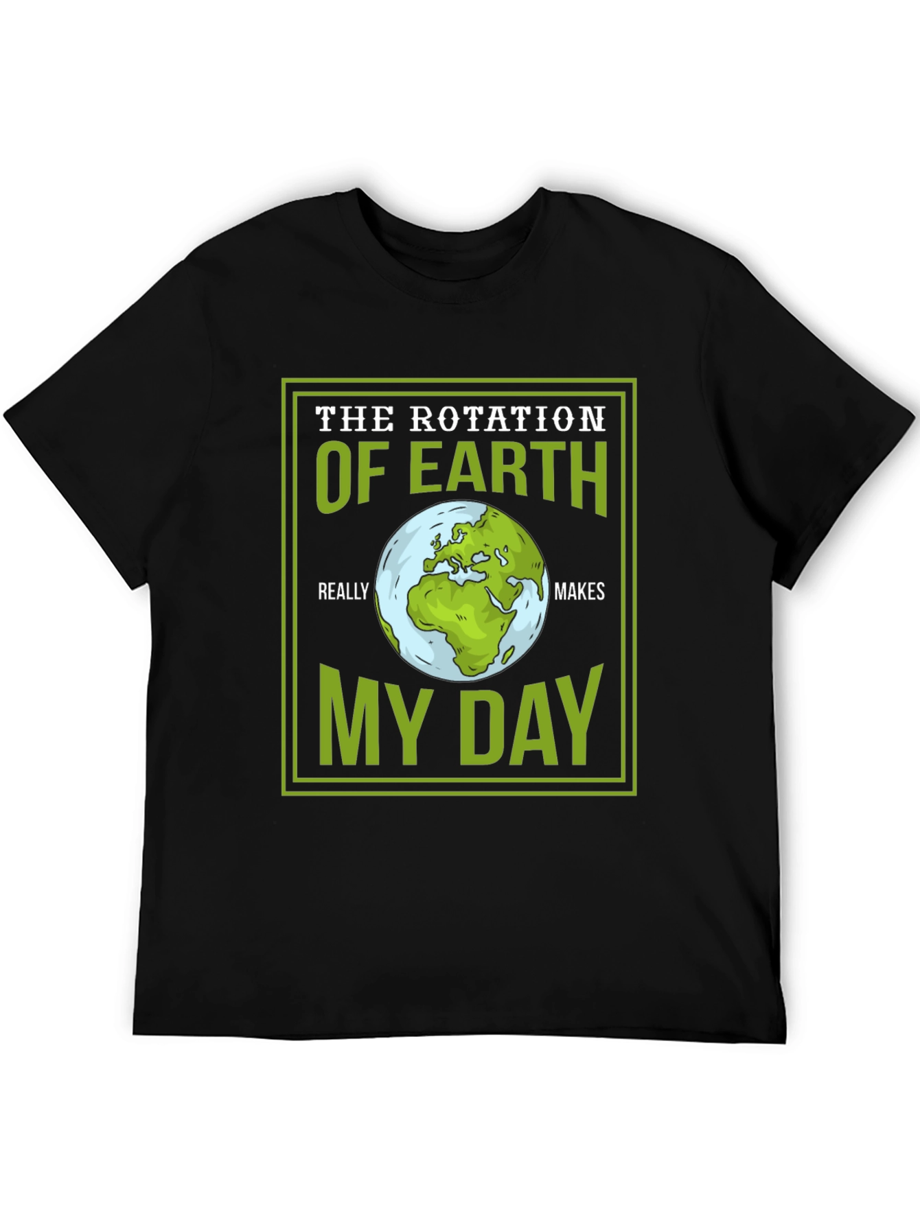 Earth Rotation T-Shirt - Funny Science Tee