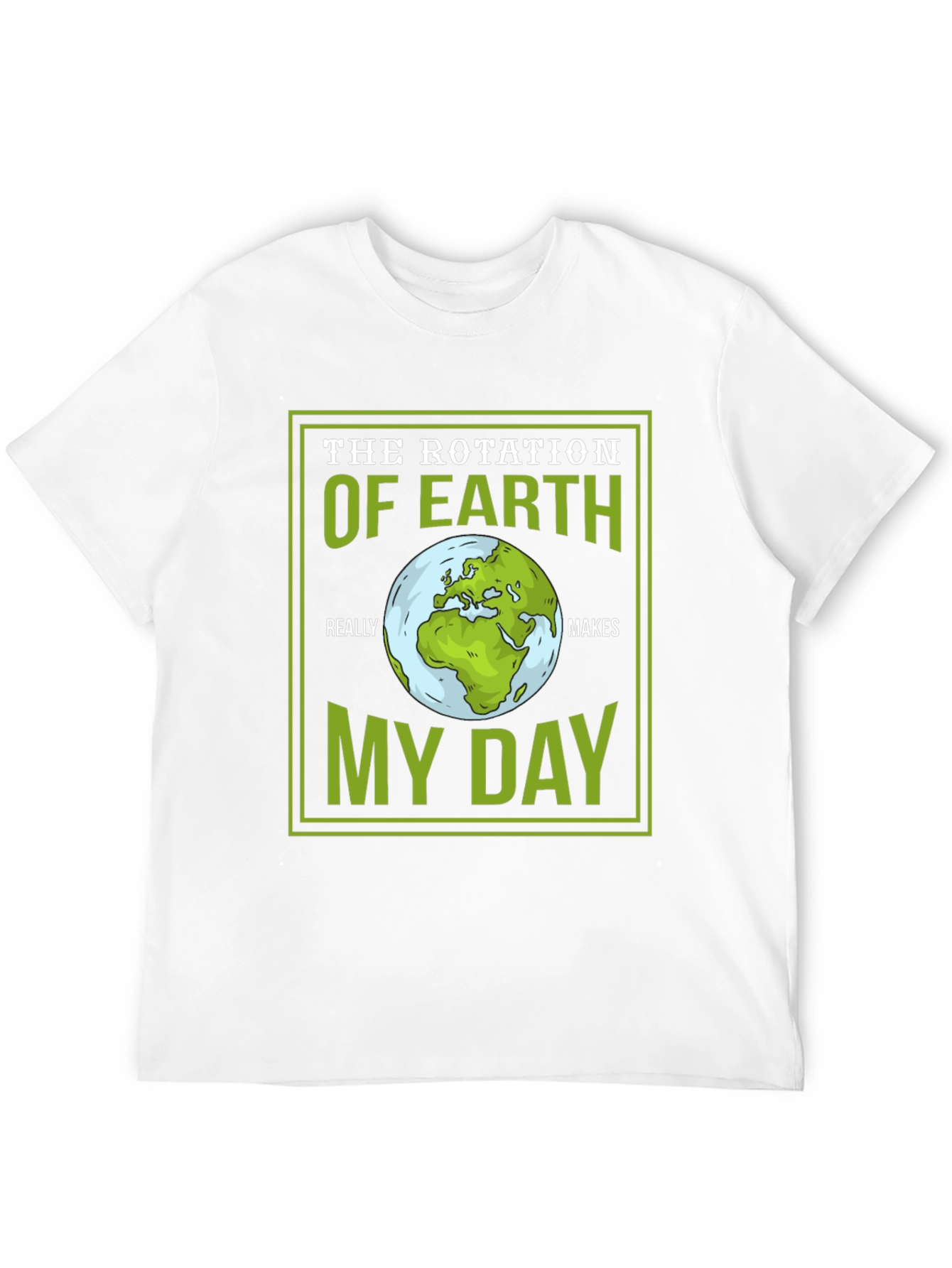 Earth Rotation T-Shirt - Funny Science Tee