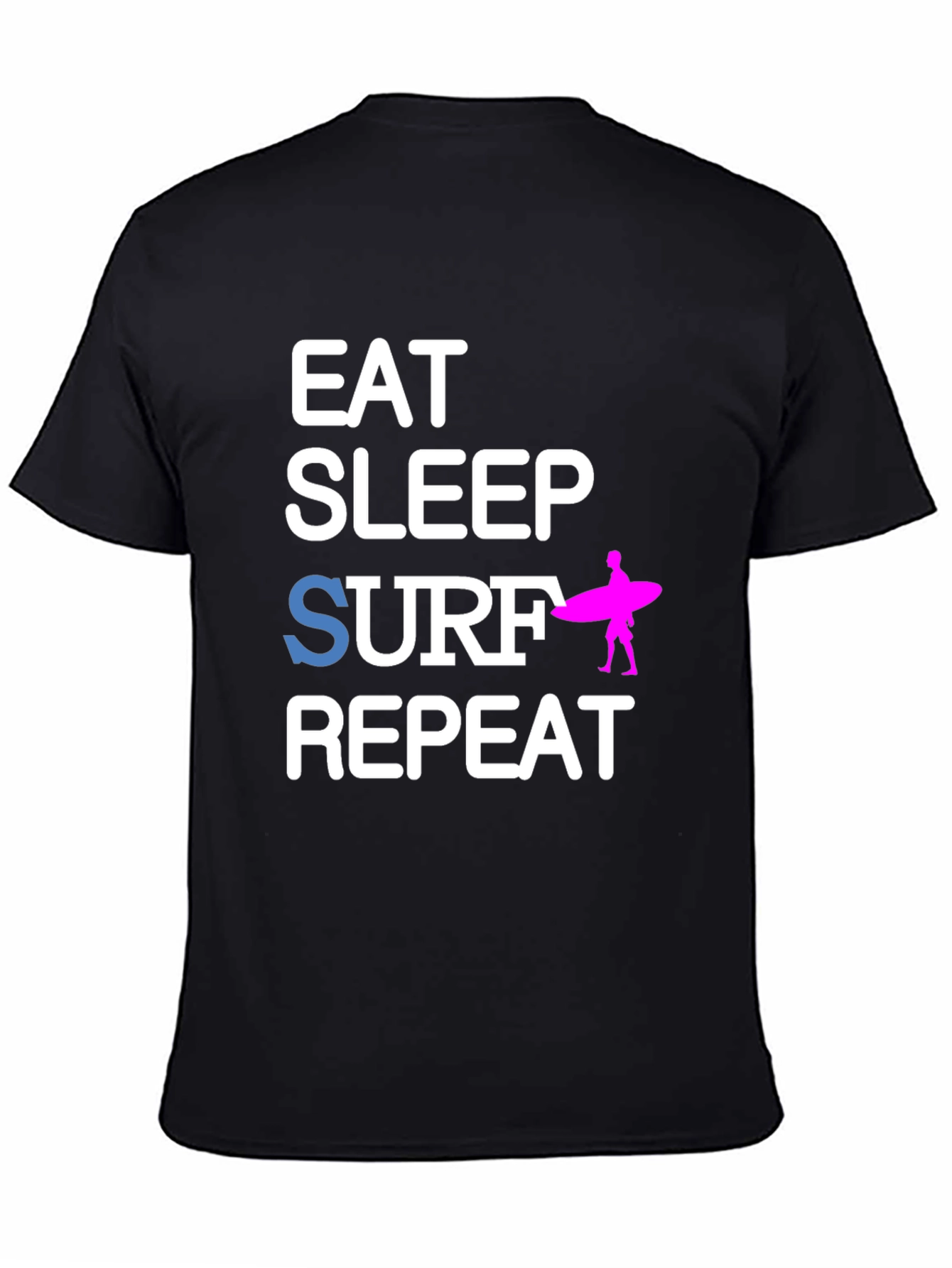 Eat Sleep Surf Repeat Graphic Tee