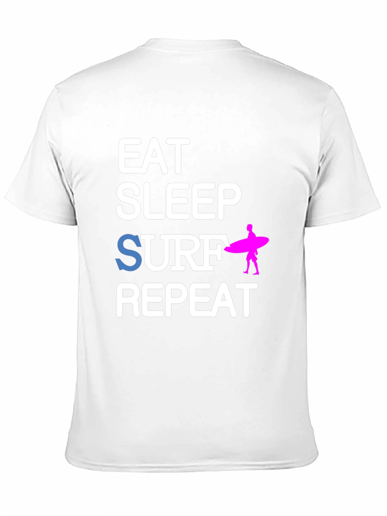 Eat Sleep Surf Repeat Graphic Tee