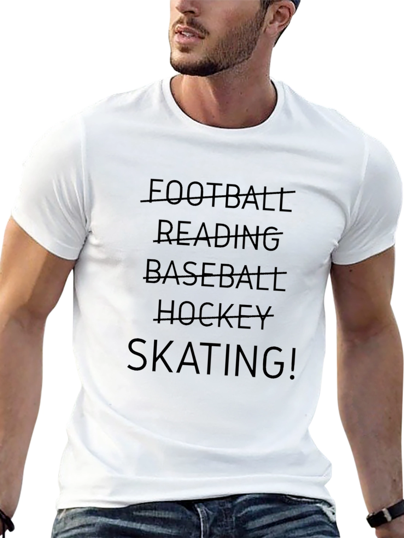 Sports T-Shirt - Skating is my Favorite!