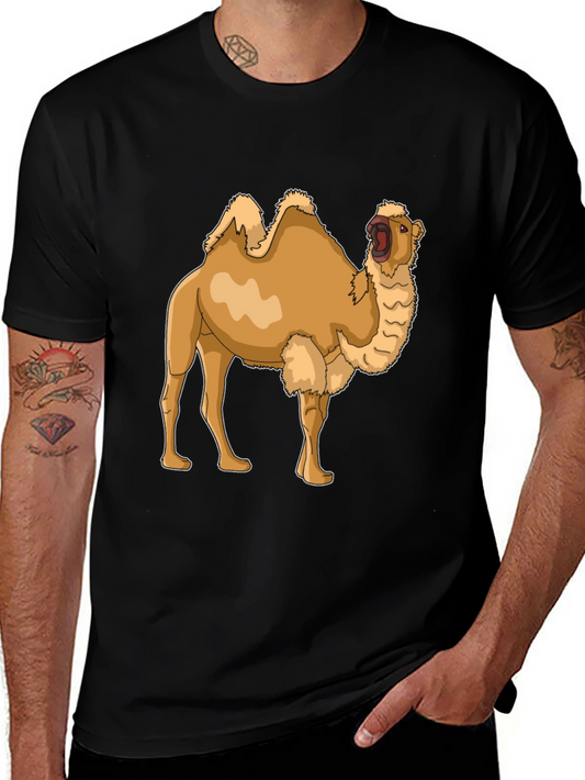 Camel Graphic Tee - Classic Black T-Shirt
