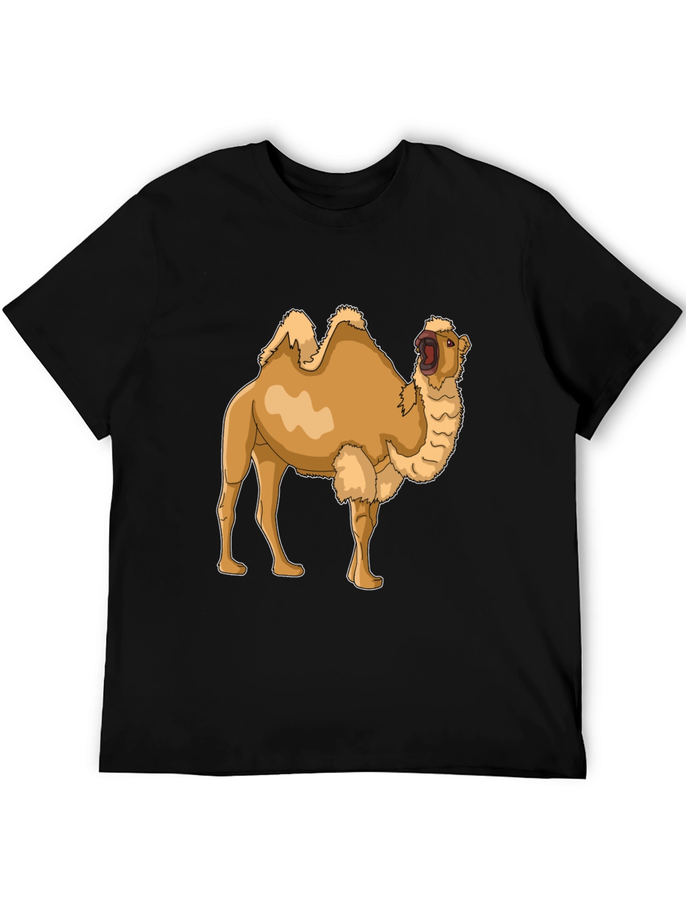 Camel Graphic Tee - Classic Black T-Shirt
