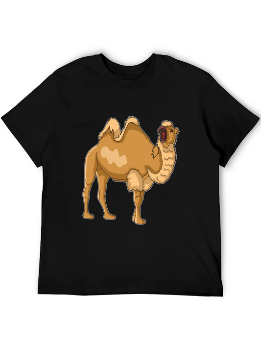 Camel Graphic Tee - Classic Black T-Shirt