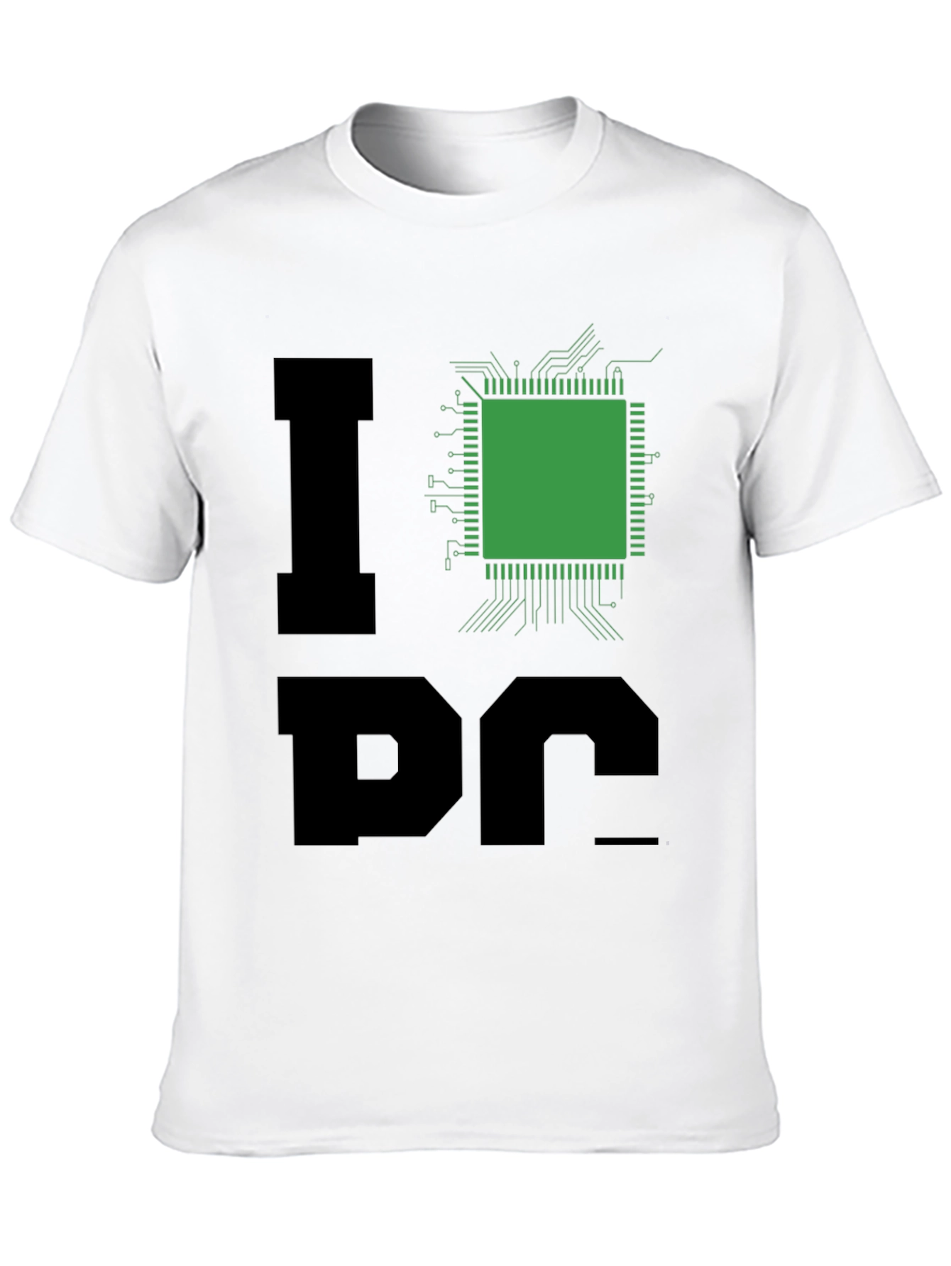 I Heart Processor T-Shirt - Black Geek Tee