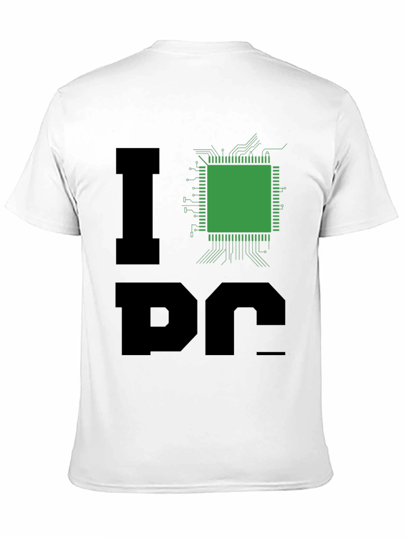I Heart Processor T-Shirt - Black Geek Tee