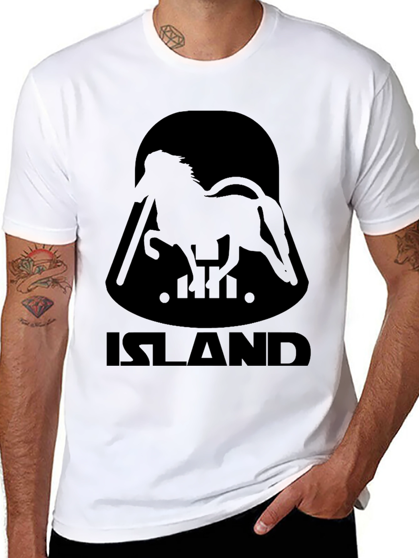 Iceland Horse T-Shirt - Unique Island Graphic Tee