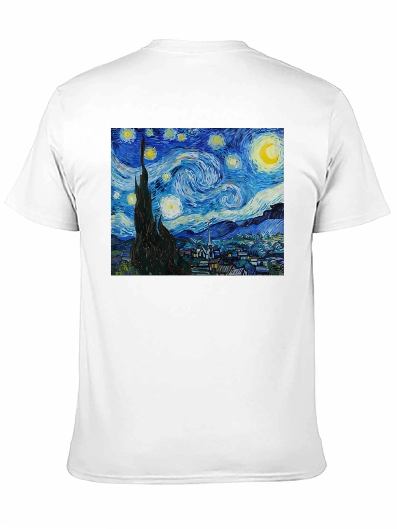 Starry Night Graphic Tee - Classic Art Shirt