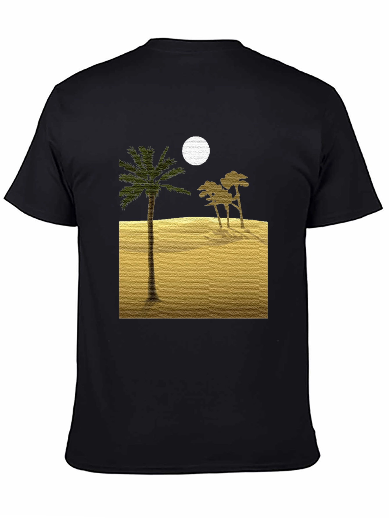 Desert Moon Black T-Shirt