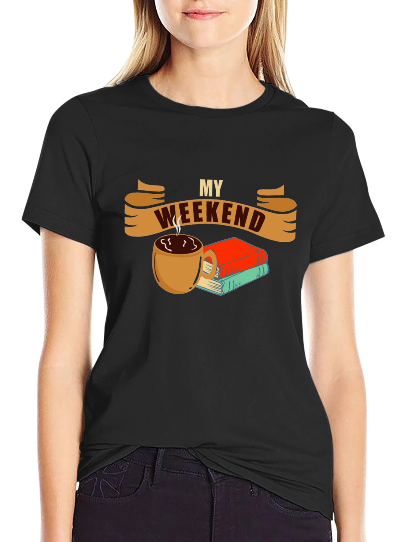 My Weekend Coffee & Books T-Shirt