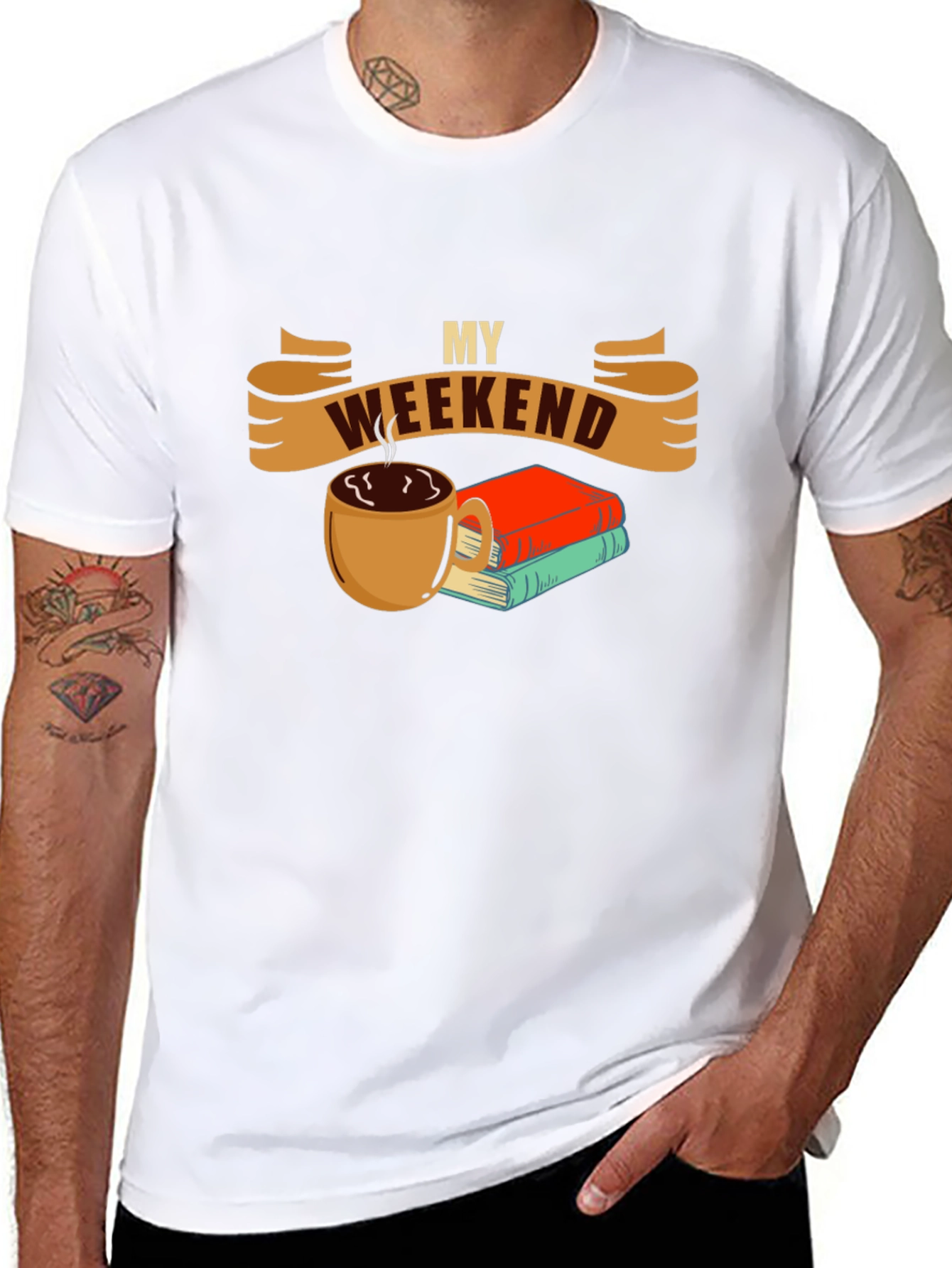 My Weekend Coffee & Books T-Shirt