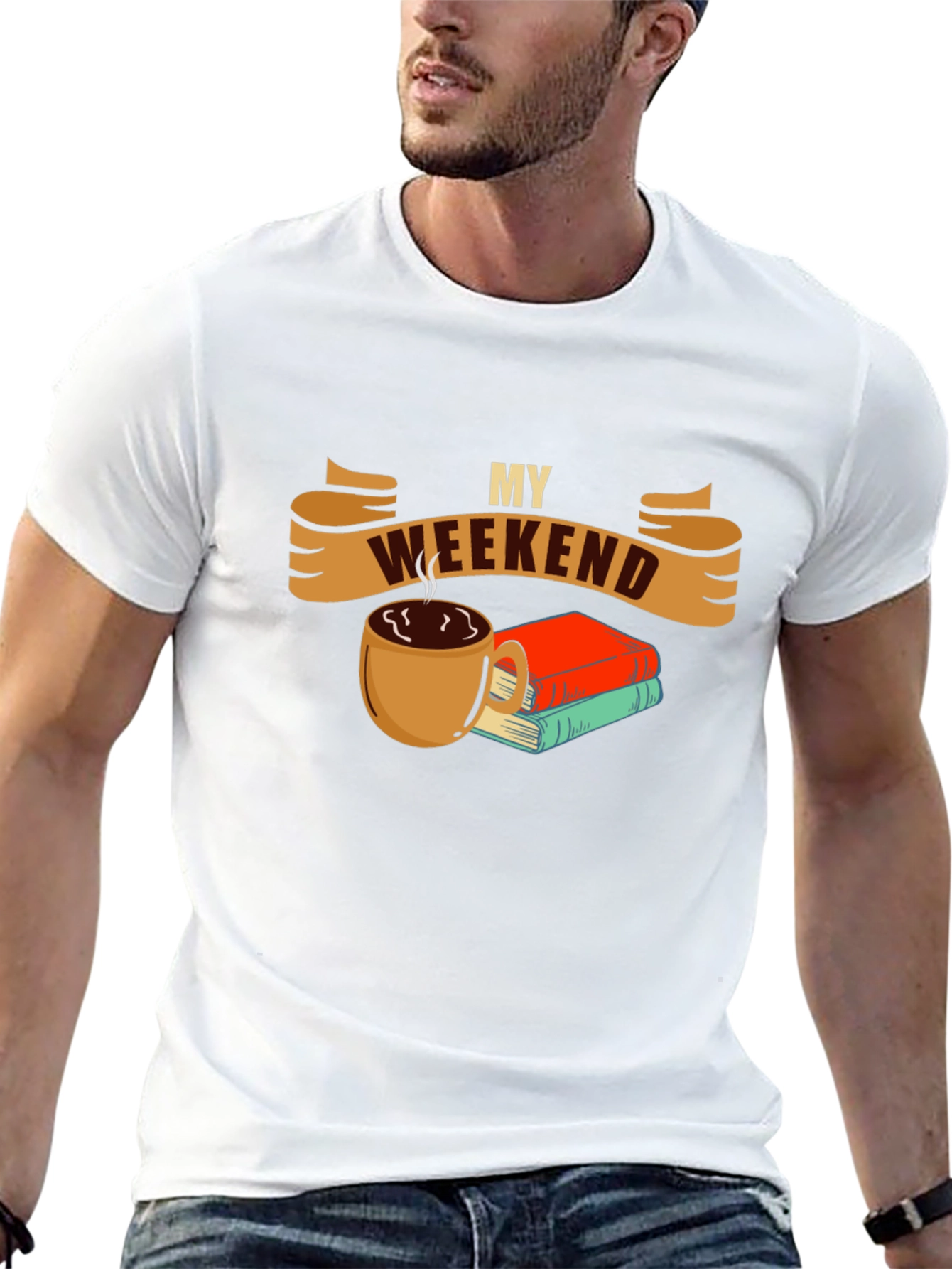 My Weekend Coffee & Books T-Shirt