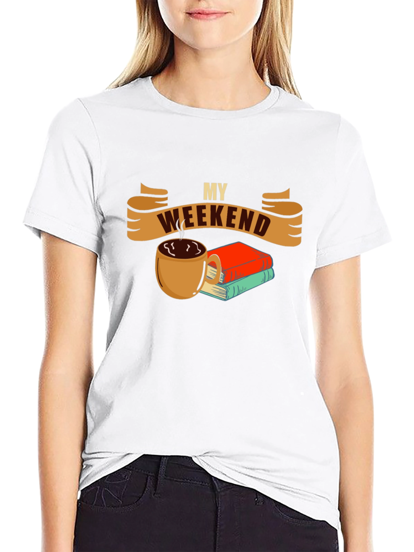 My Weekend Coffee & Books T-Shirt