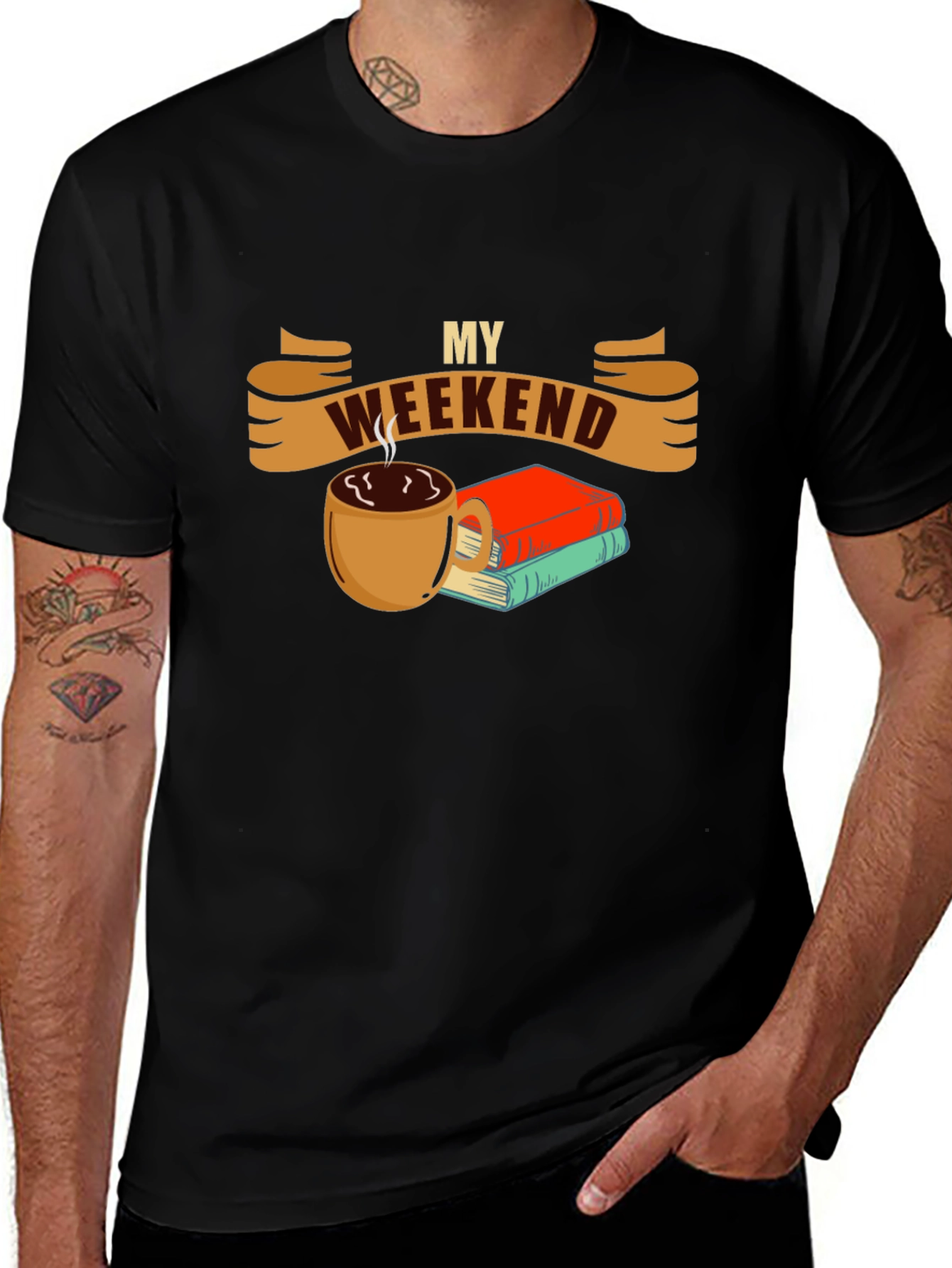 My Weekend Coffee & Books T-Shirt