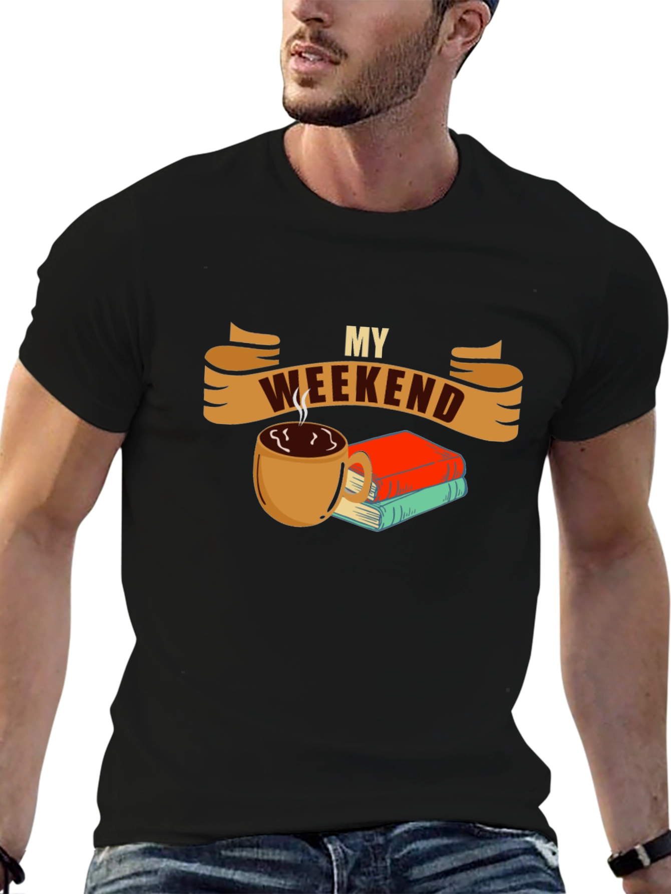 My Weekend Coffee & Books T-Shirt