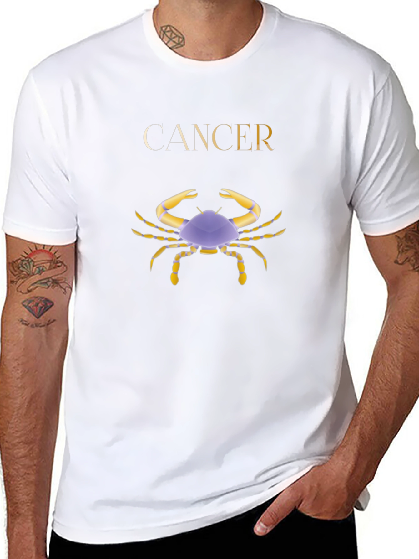 Cancer Zodiac T-Shirt - Astrological Sign Tee