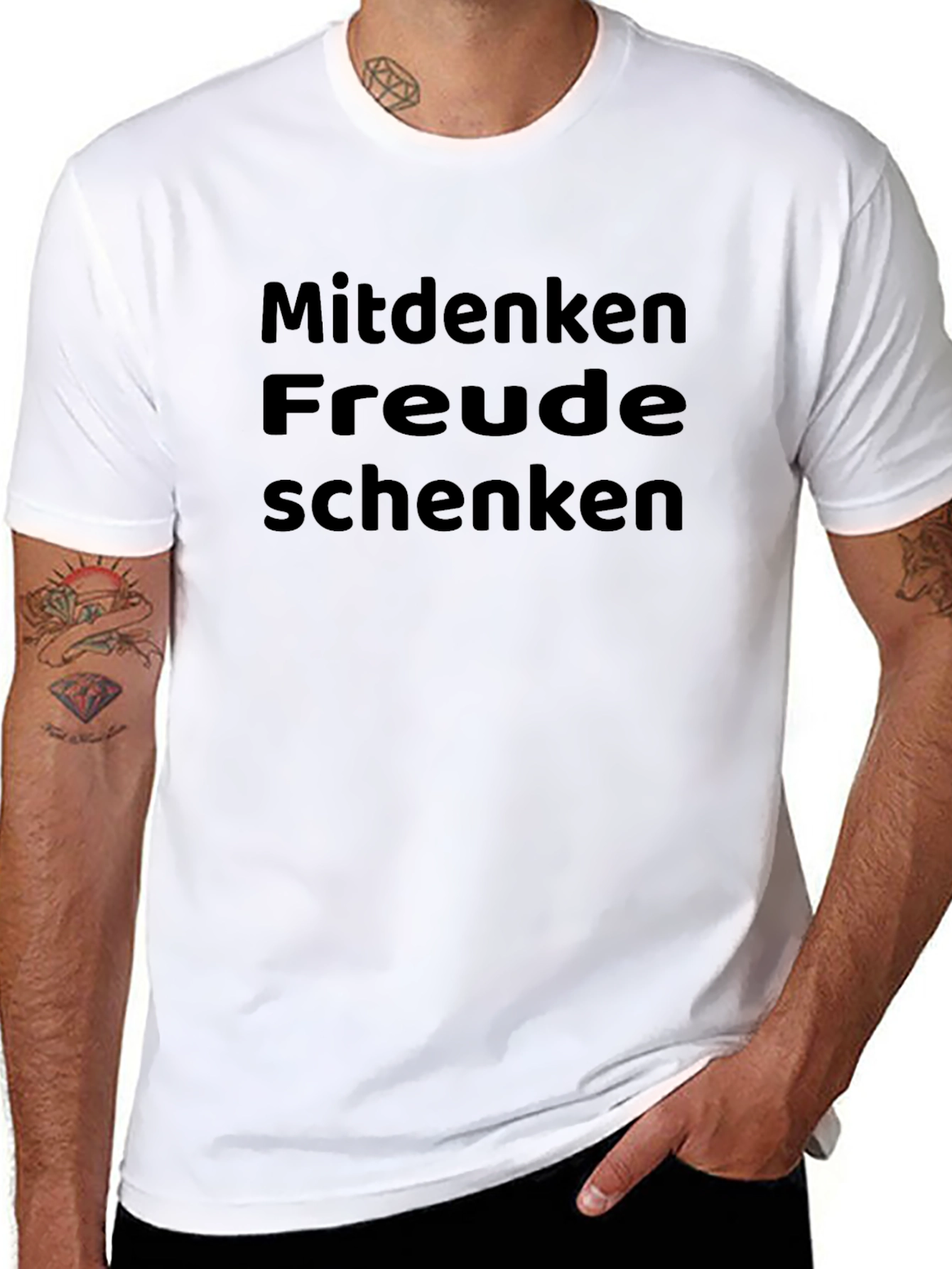 Mitdenken Freude Schenken Graphic Tee