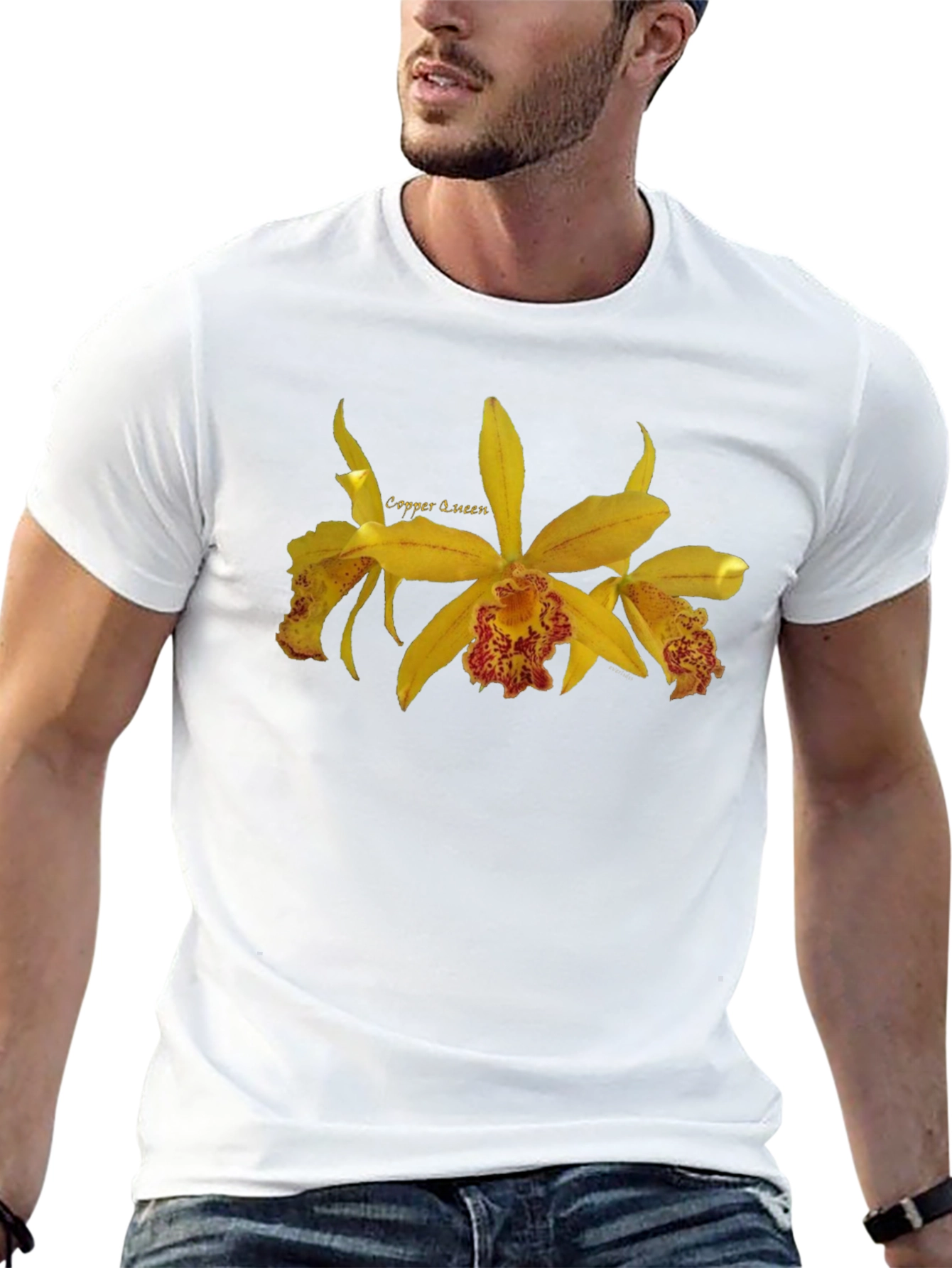 Copper Queen Orchid Graphic T-Shirt