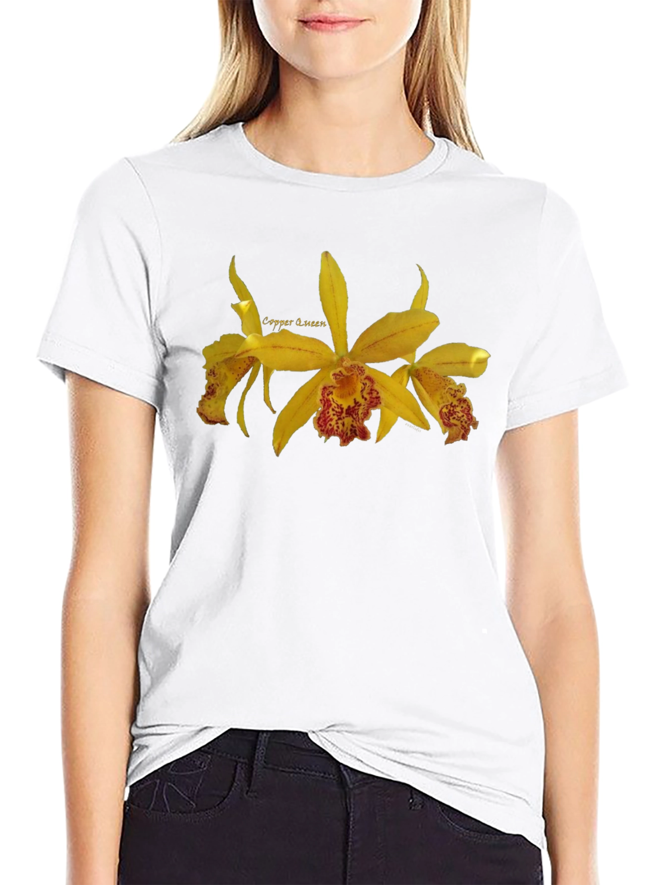 Copper Queen Orchid Graphic T-Shirt