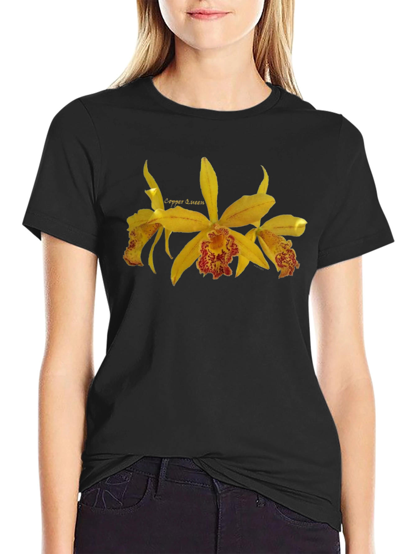 Copper Queen Orchid Graphic T-Shirt