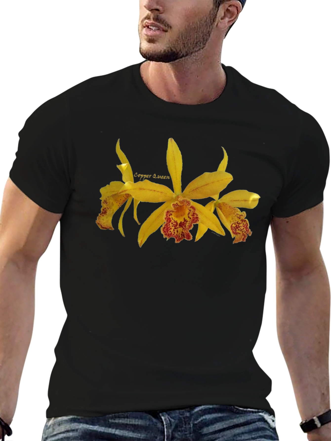 Copper Queen Orchid Graphic T-Shirt