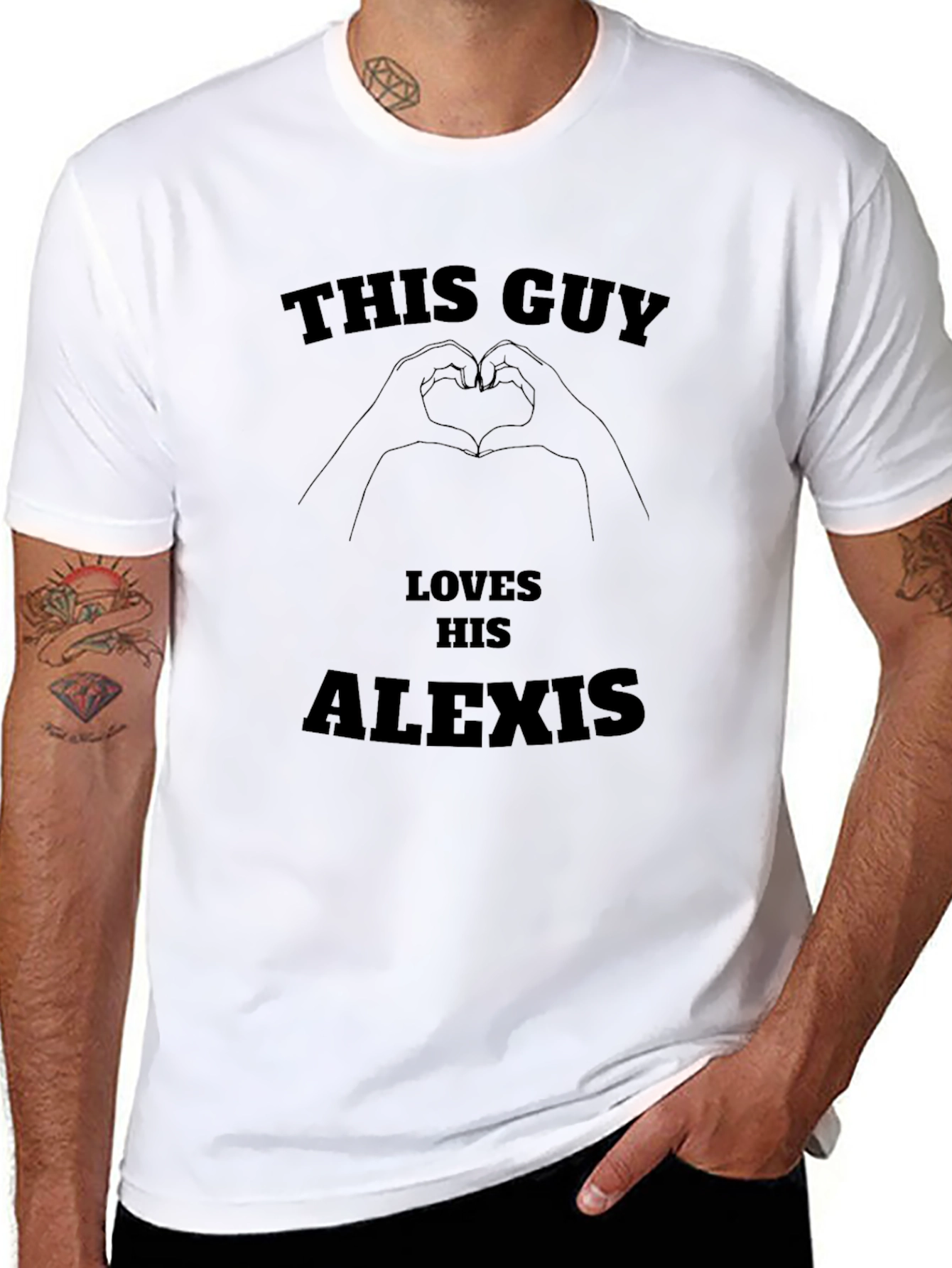 This Guy Loves Alexis T-Shirt