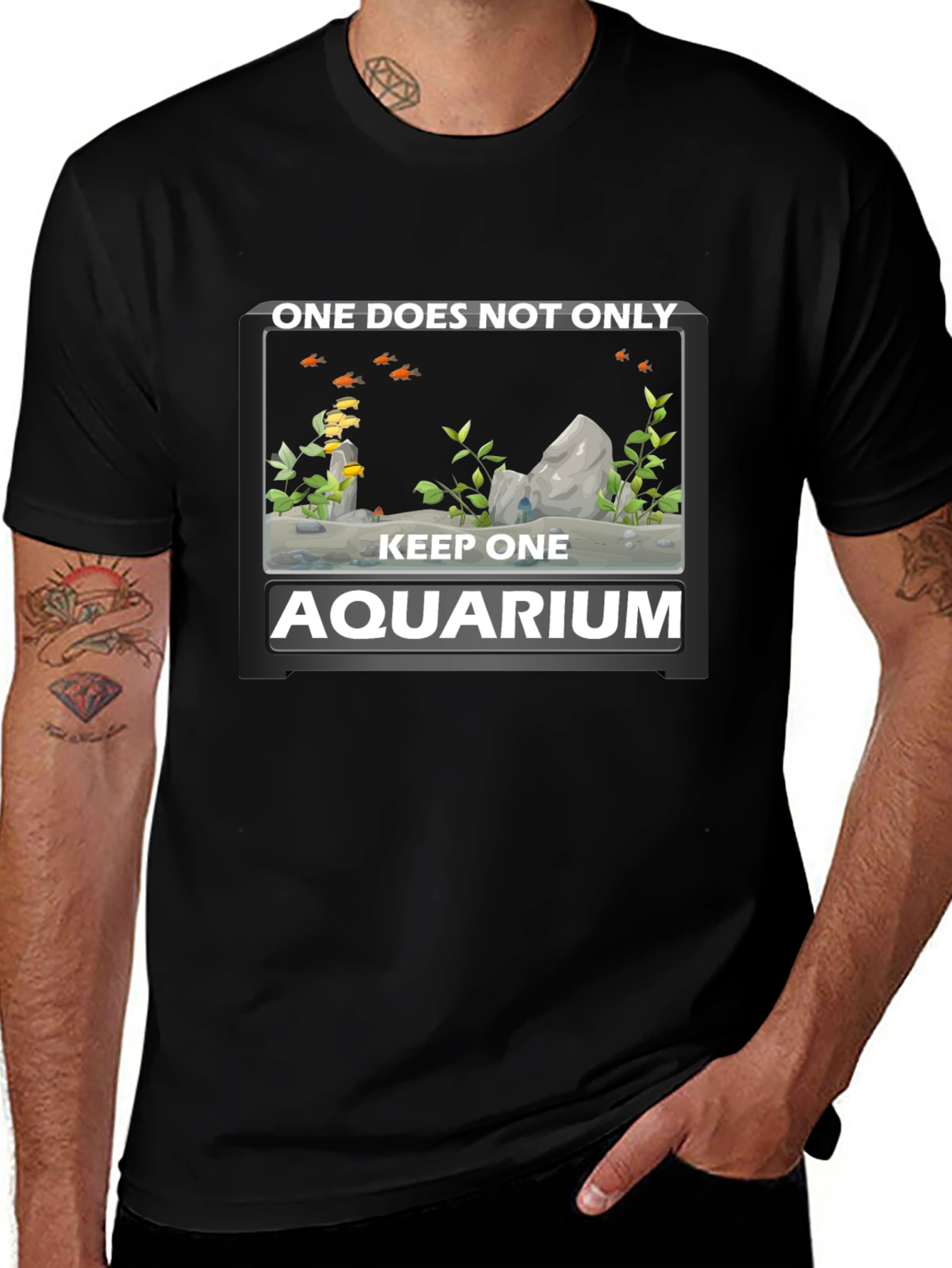 Aquarium Lover T-Shirt: One Does Not Only Keep One