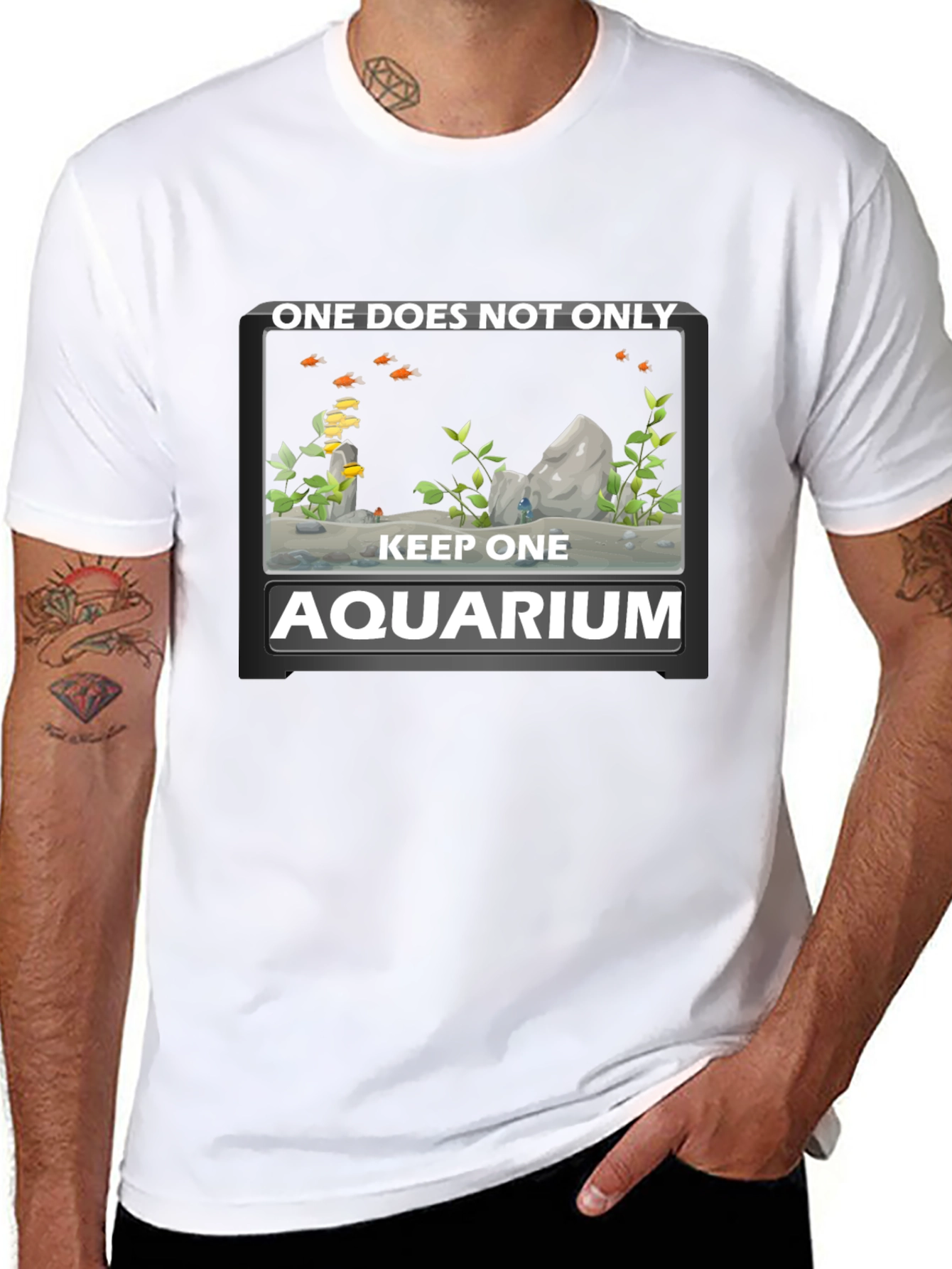 Aquarium Lover T-Shirt: One Does Not Only Keep One
