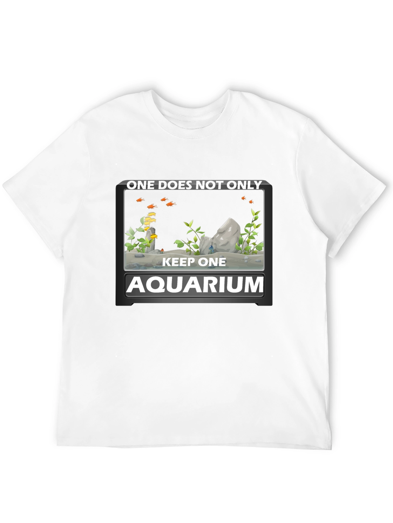 Aquarium Lover T-Shirt: One Does Not Only Keep One