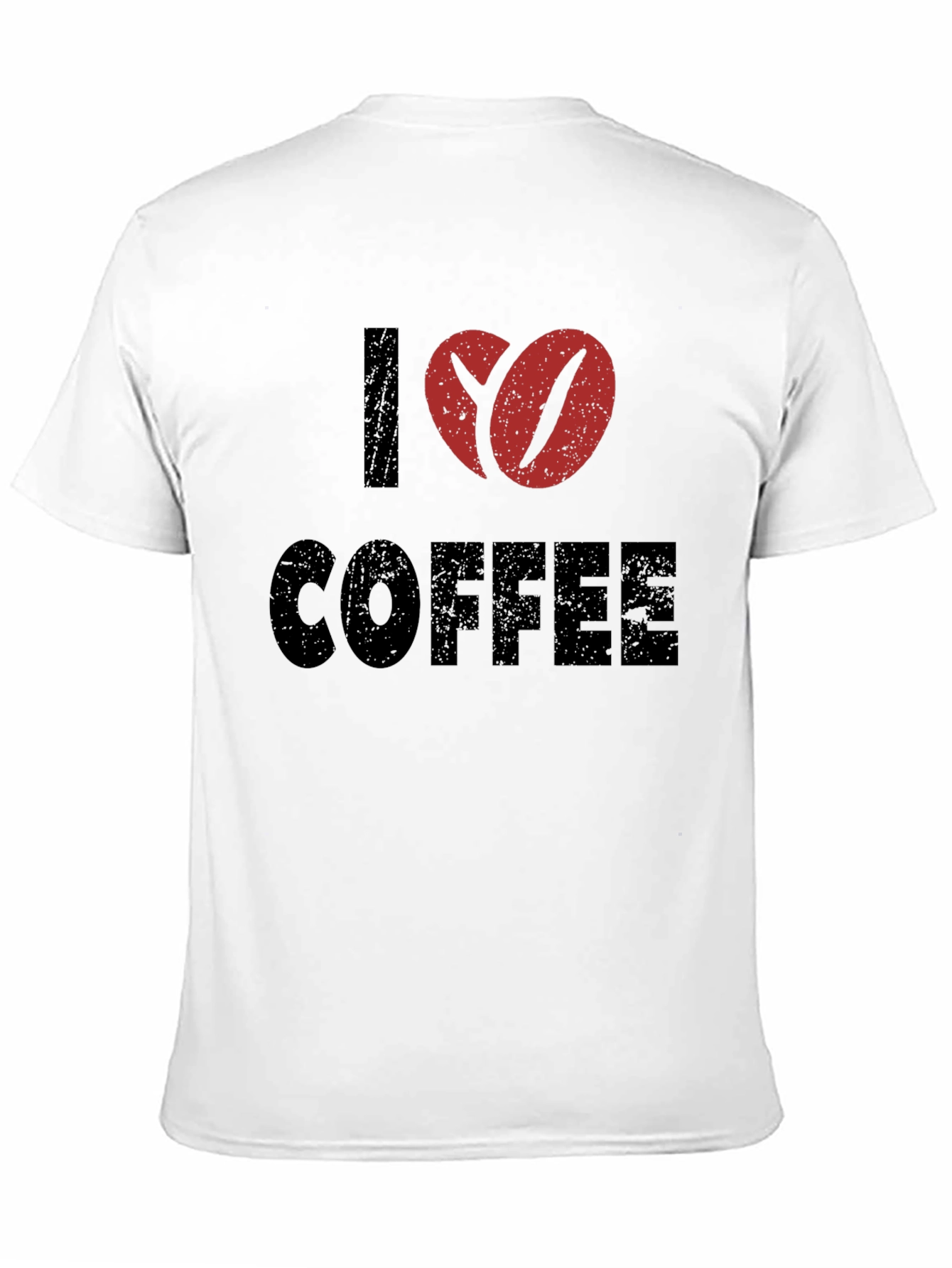 I Love Coffee Bean Graphic T-Shirt