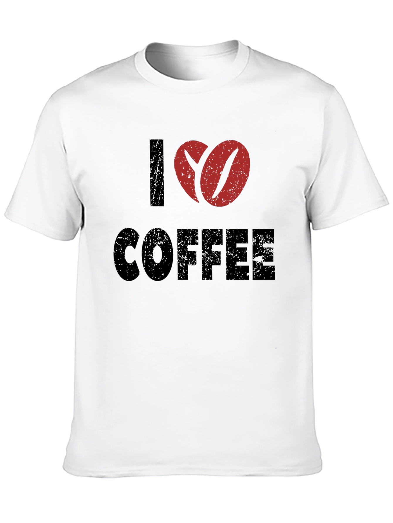 I Love Coffee Bean Graphic T-Shirt