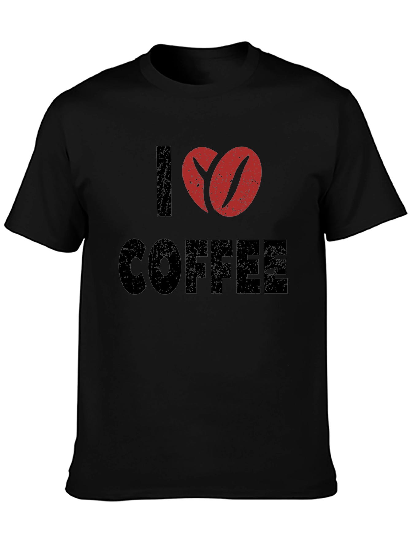 I Love Coffee Bean Graphic T-Shirt